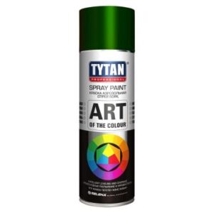 Краска аэрозольная Tytan Professional Art of the color, темно-зеленая 6005/93687