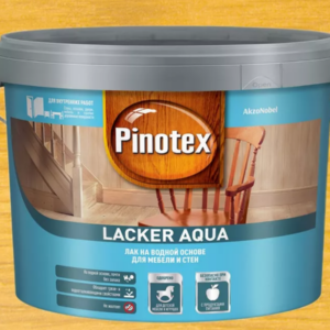 Лак Pinotex Lacker Aqua 10 мат на вод. основе 2,7л