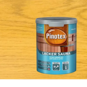 Лак Pinotex Lacker Sauna 20 п/мат на вод. основе 1л