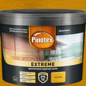 Лазурь для дерева Pinotex Extreme Калужница 9л
