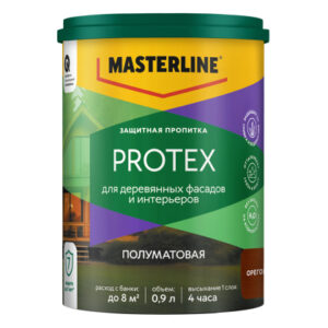 Защитная пропитка Masterline Protex  CLR база под колеровку 0,9л