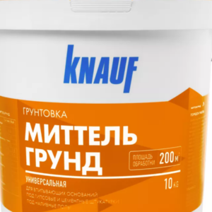Грунтовка Миттельгрунд F 10 кг, Кнауф